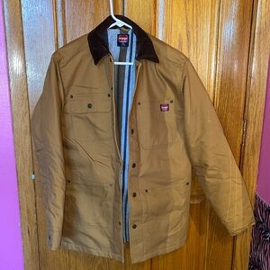 Wrangler Brown Workwear Military Field Jacket